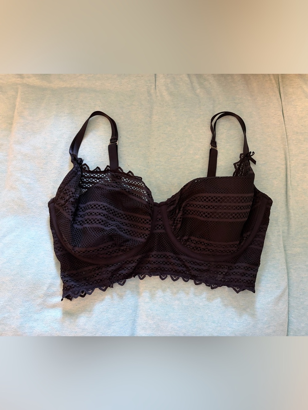 Cacique Balconette Under-wire black bra